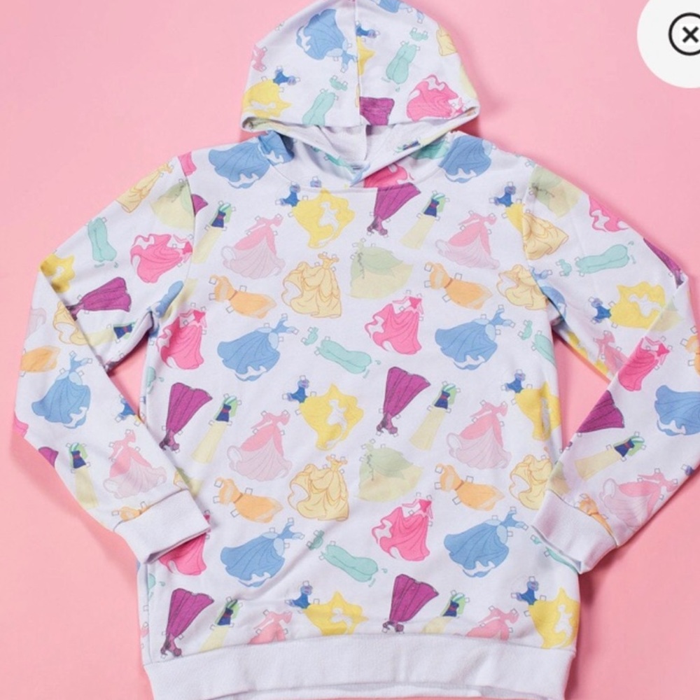 Disney Princess Cakeworthy Paper Doll Hoodie